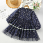 Spring Children'S Clothing Small Floral Dress Girls Long Sleeved Princess Dress