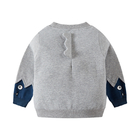 Children'S Sports Shirts Children'S Fleece Sweater Boys Color Matching Top